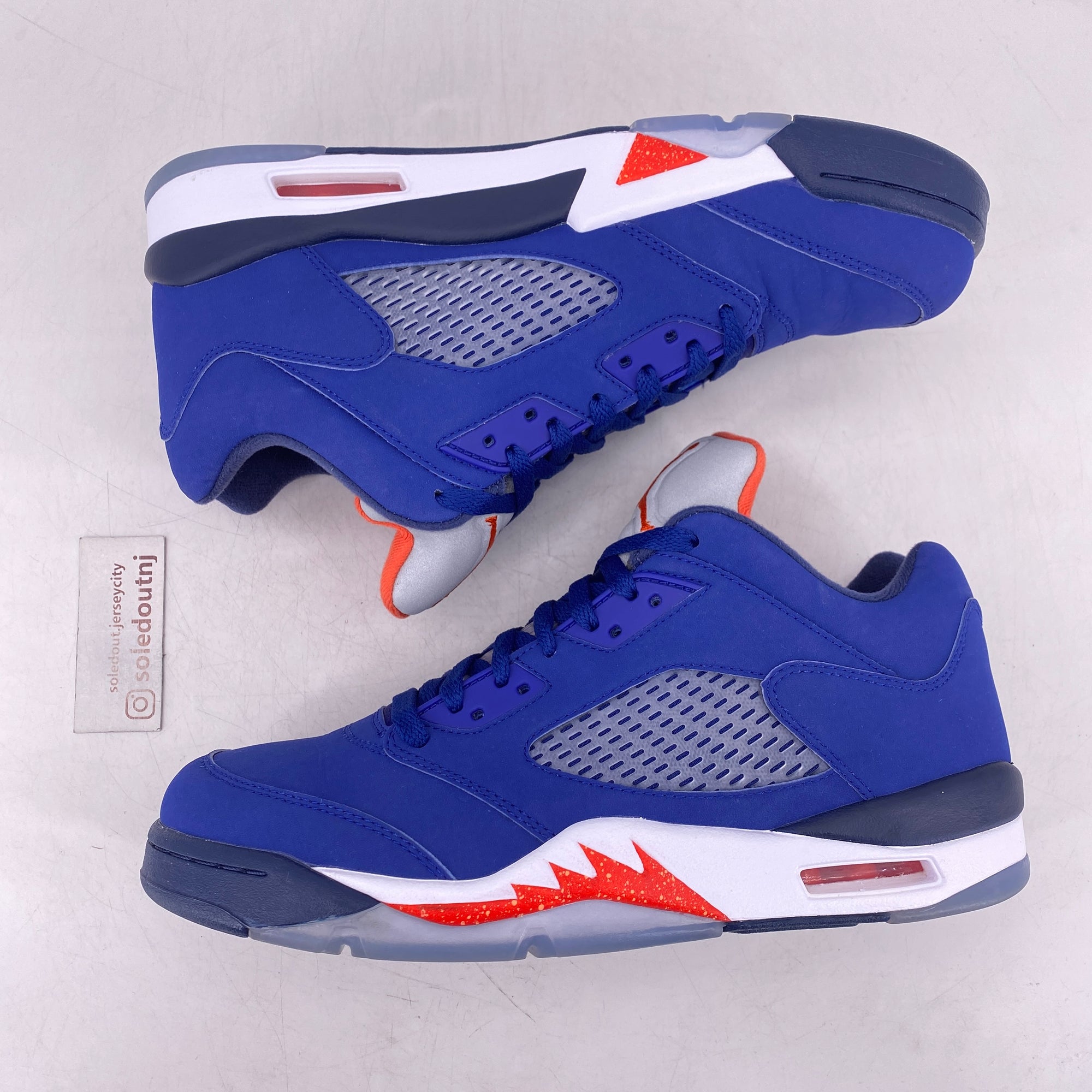 Air Jordan 5 Retro Low &quot;Knicks&quot; 2016 Used Size 9