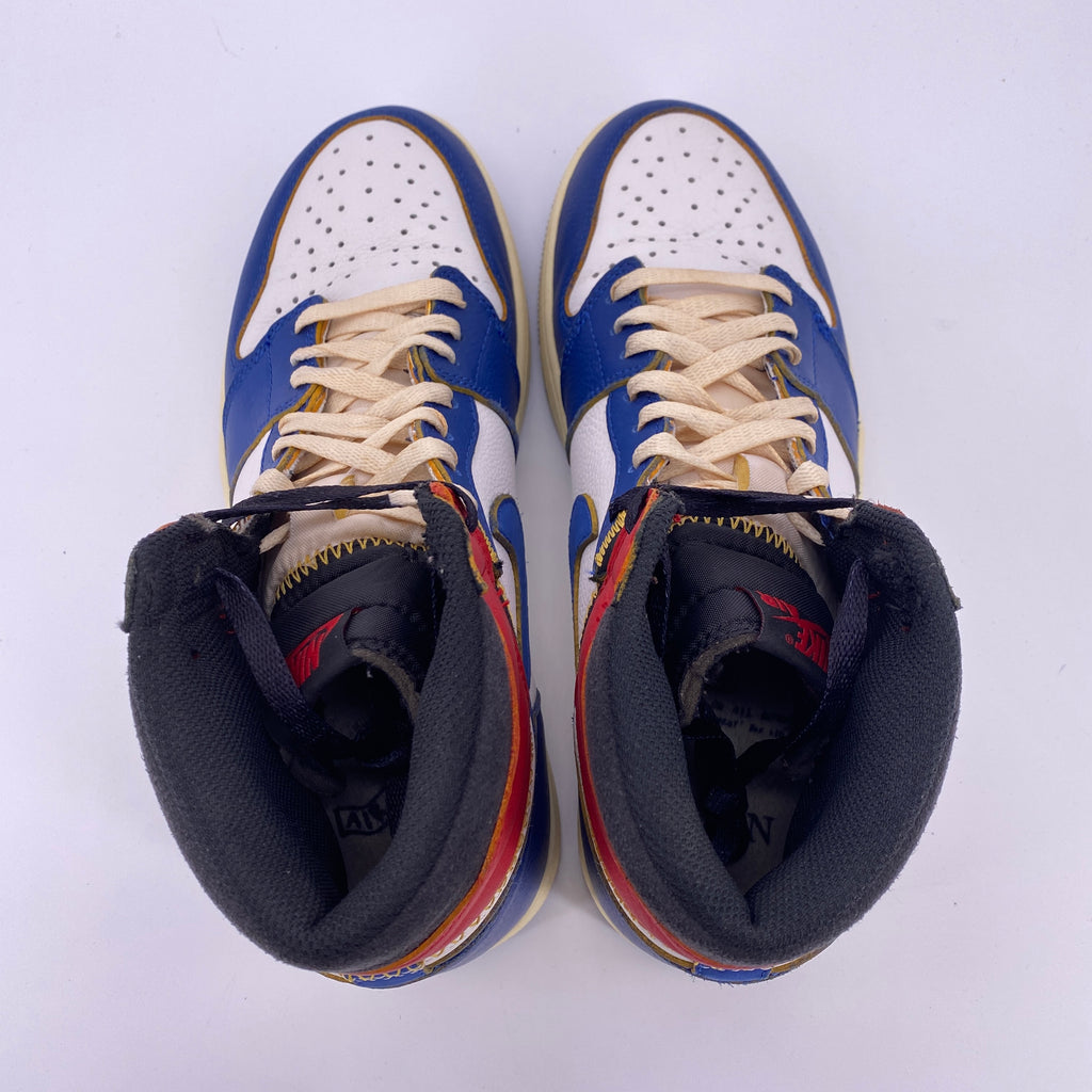 Air Jordan 1 Retro High OG "Union Storm Blue" 2018 Used Size 9.5