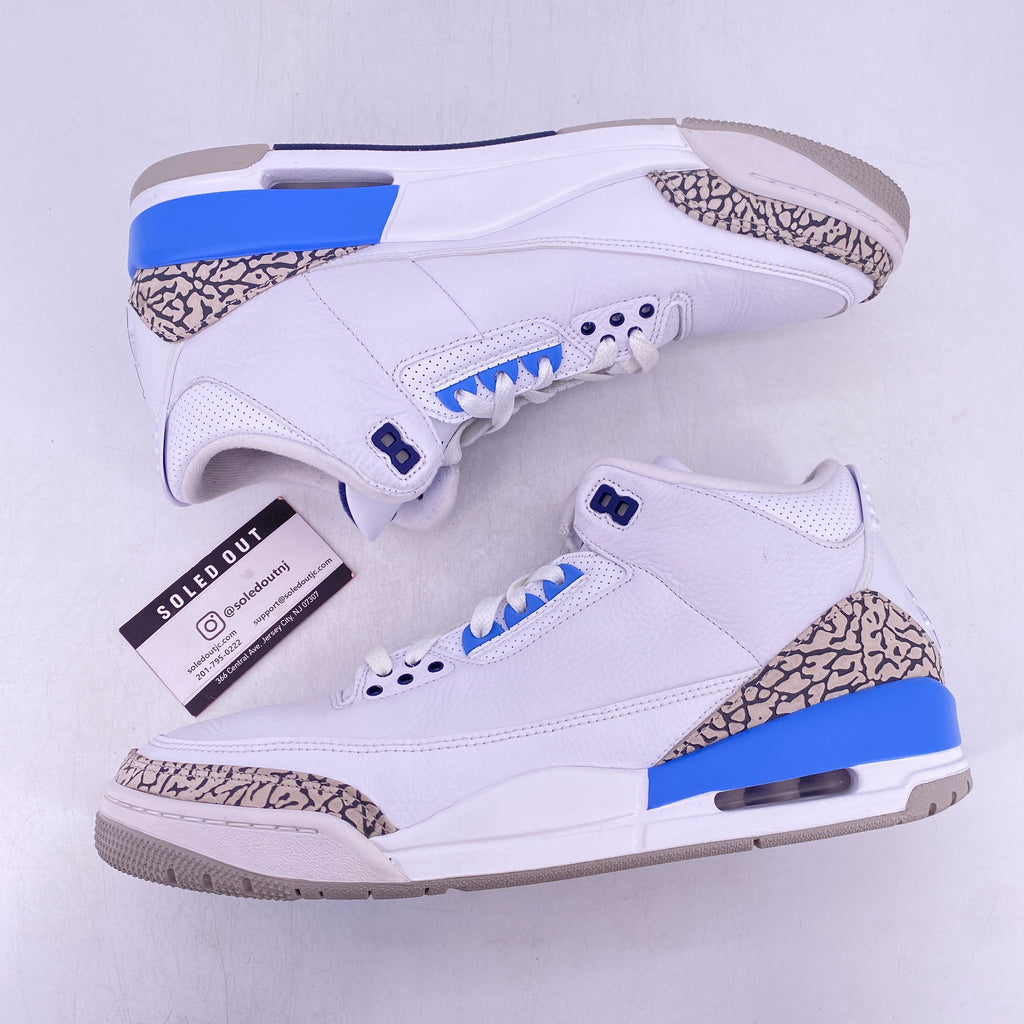 Air Jordan 3 Retro "Unc" 2020 Used Size 12