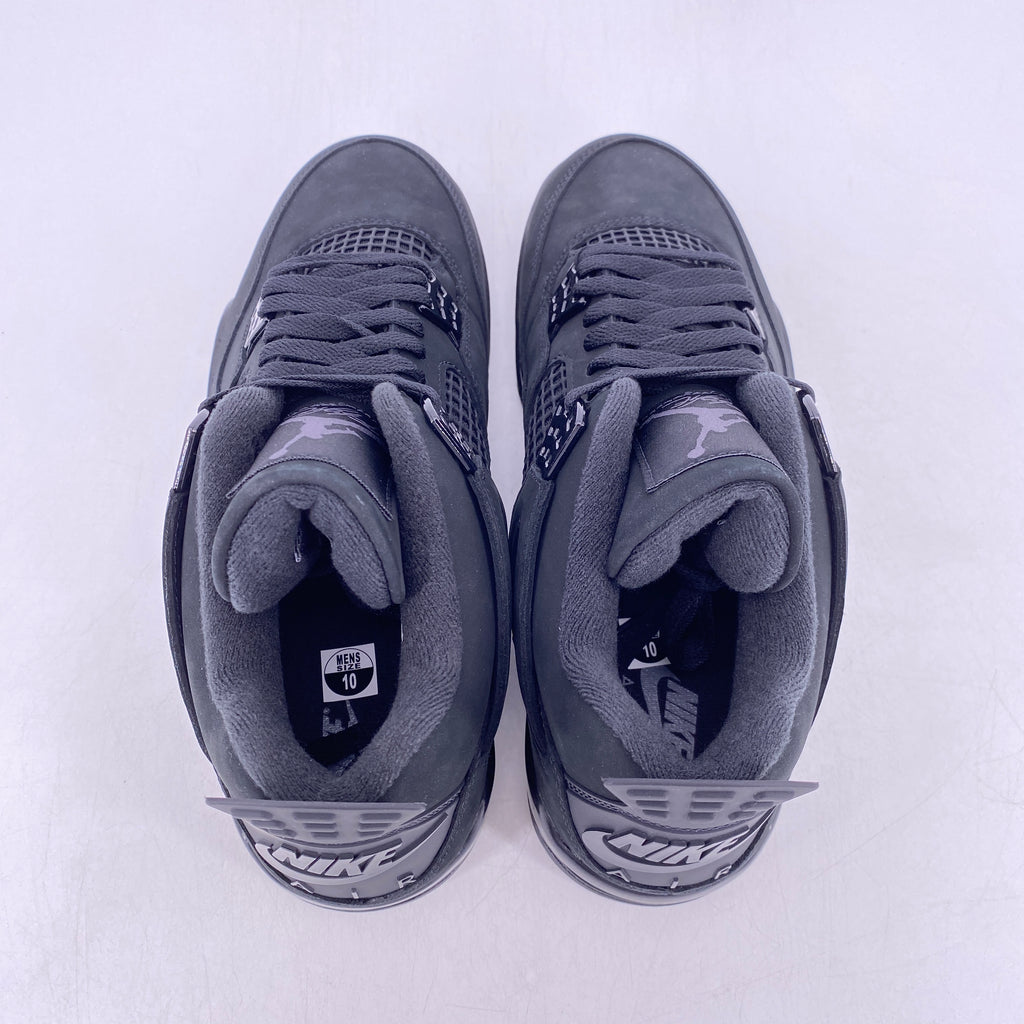 Air Jordan 4 Retro "Black Cat" 2025 New Size 10