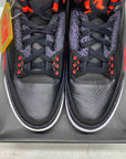 Air Jordan 3 Retro "Crimson" 2013 Used Size 10.5