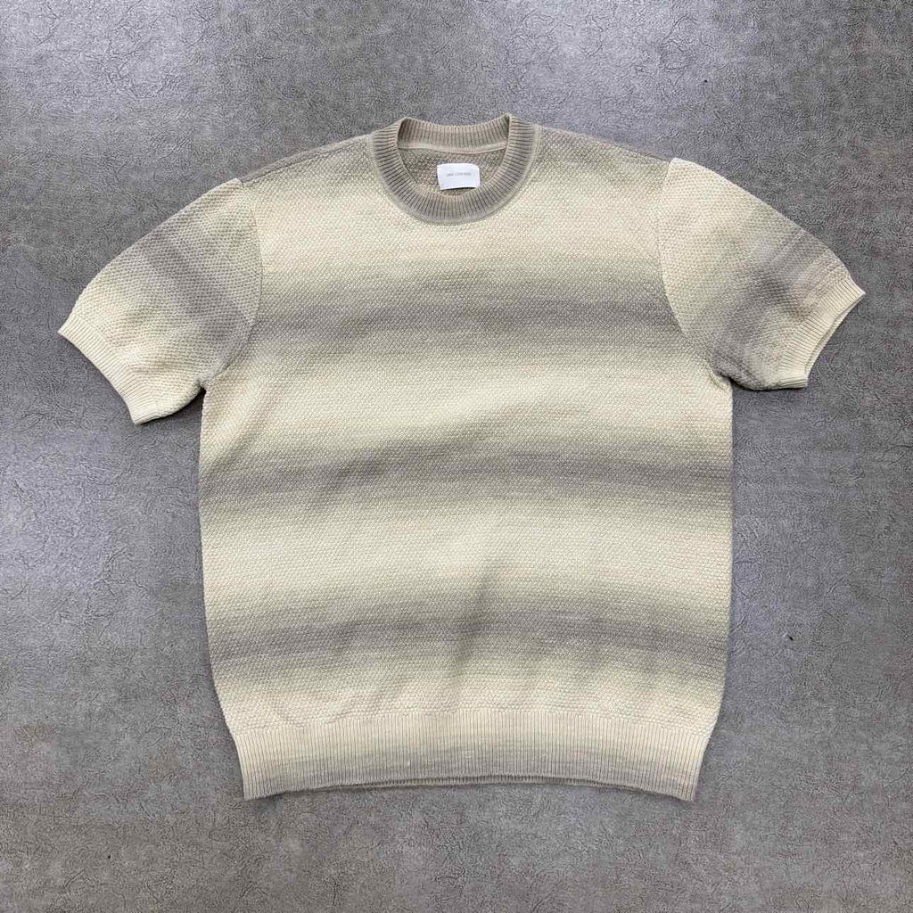 Aime Leon Dore T-Shirt "KNIT" Beige Used Size L