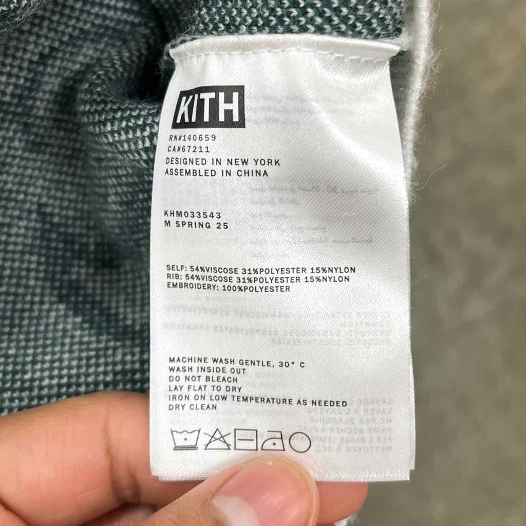 Kith Polo "PAISLEY HARMON" Grey Used Size XL