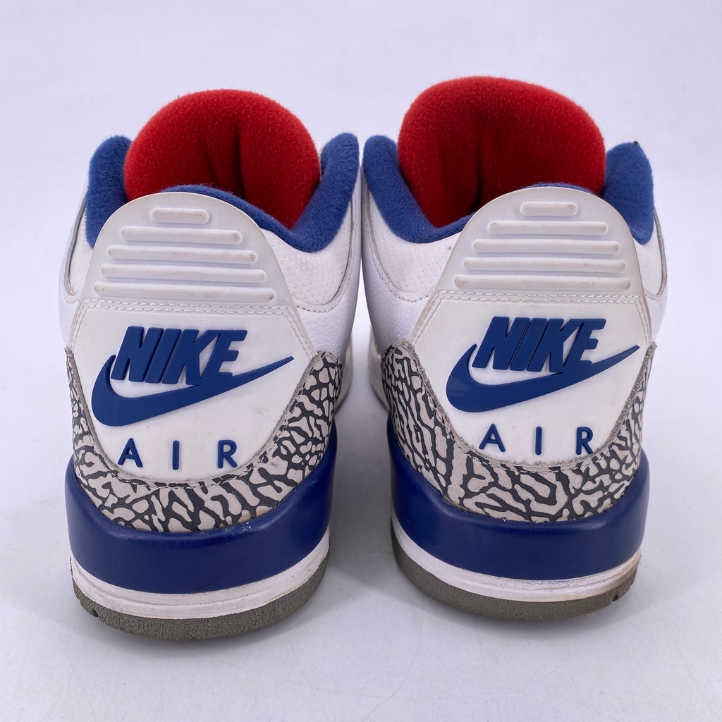 Air Jordan 3 Retro "True Blue" 2016 Used Size 12