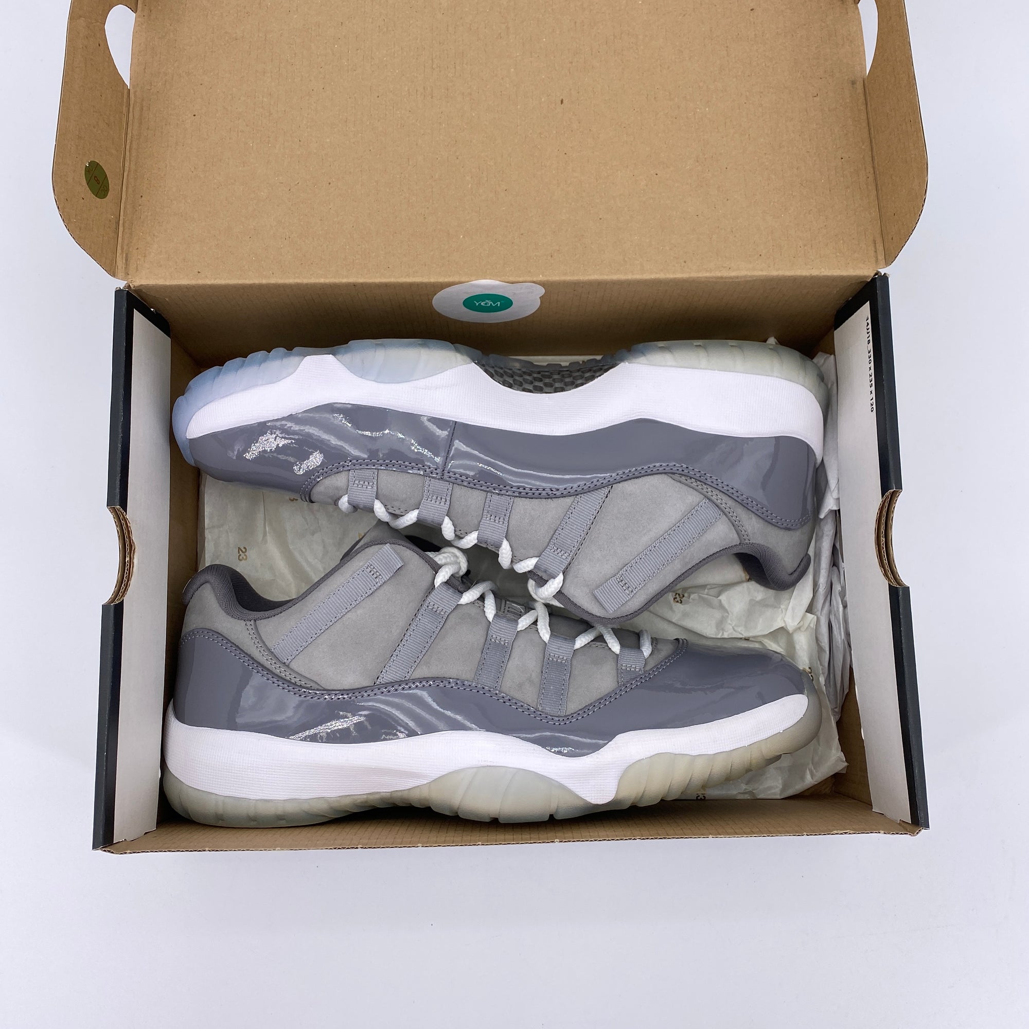 Air 314254-003 jordan 11 Retro Low "Cool Grey" 2018 New (Cond) Size 11