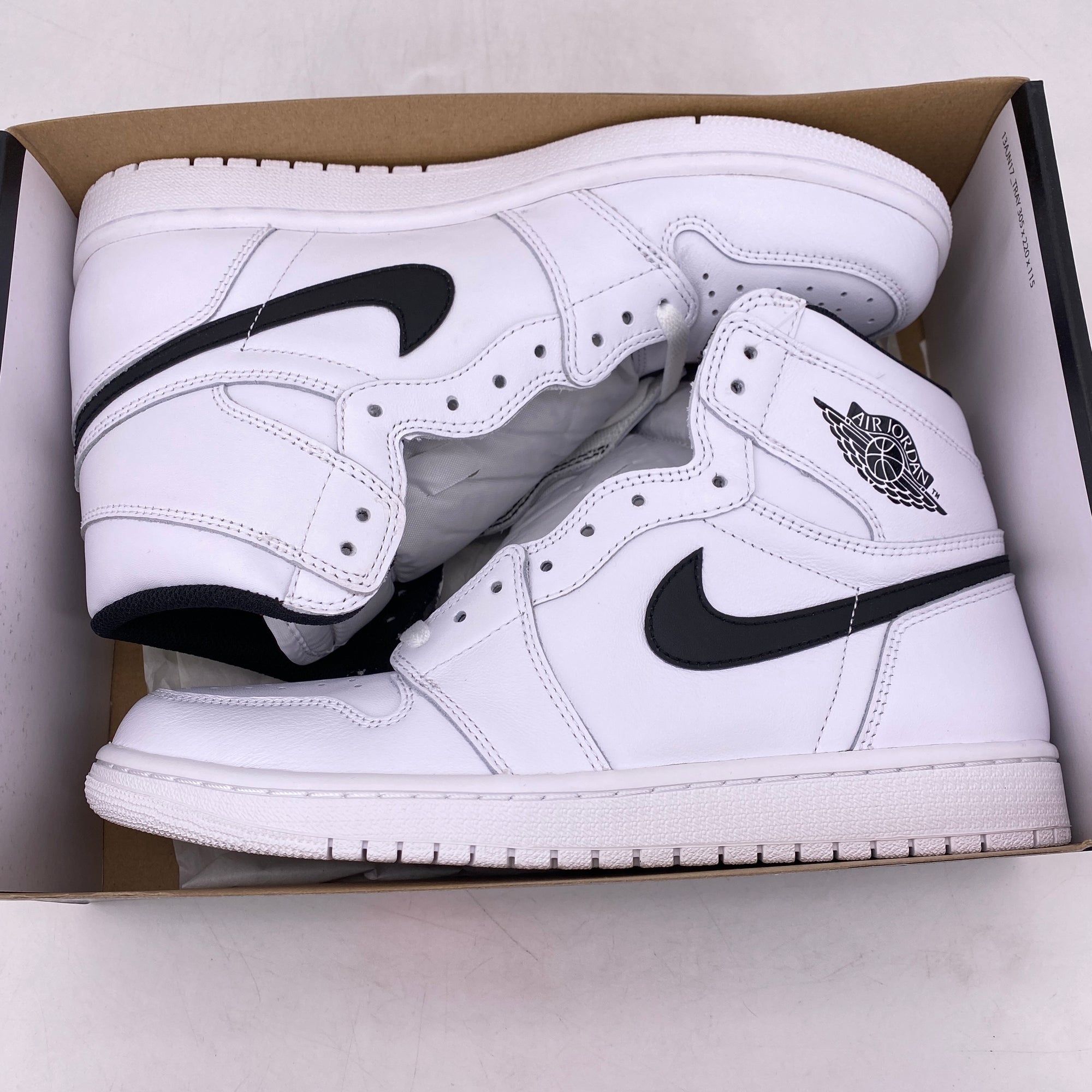 Air Jordan 1 Retro High OG &quot;Ying Yang White&quot; 2016 New Size 9.5