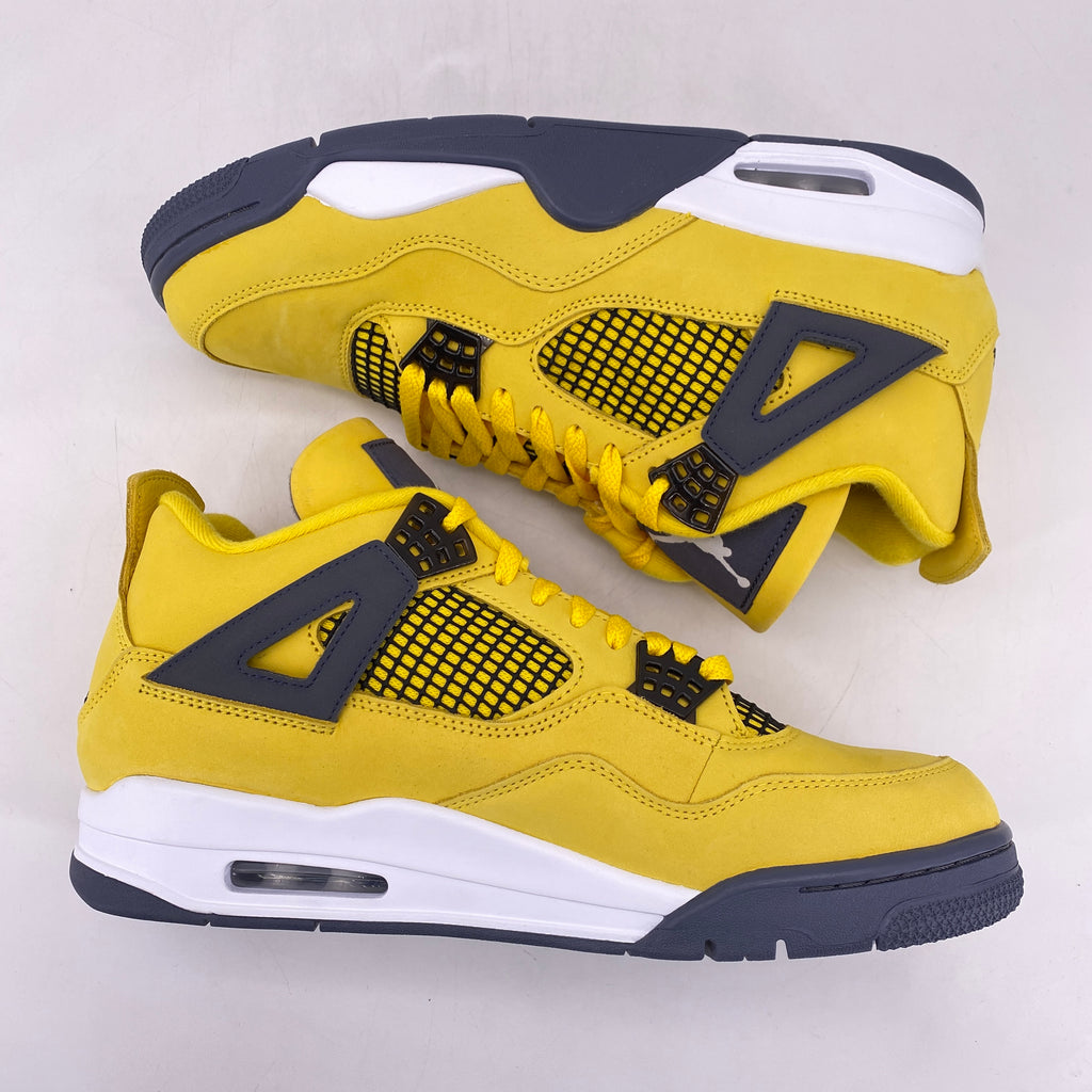 Air Jordan 4 Retro "Lightning" 2021 New Size 10.5