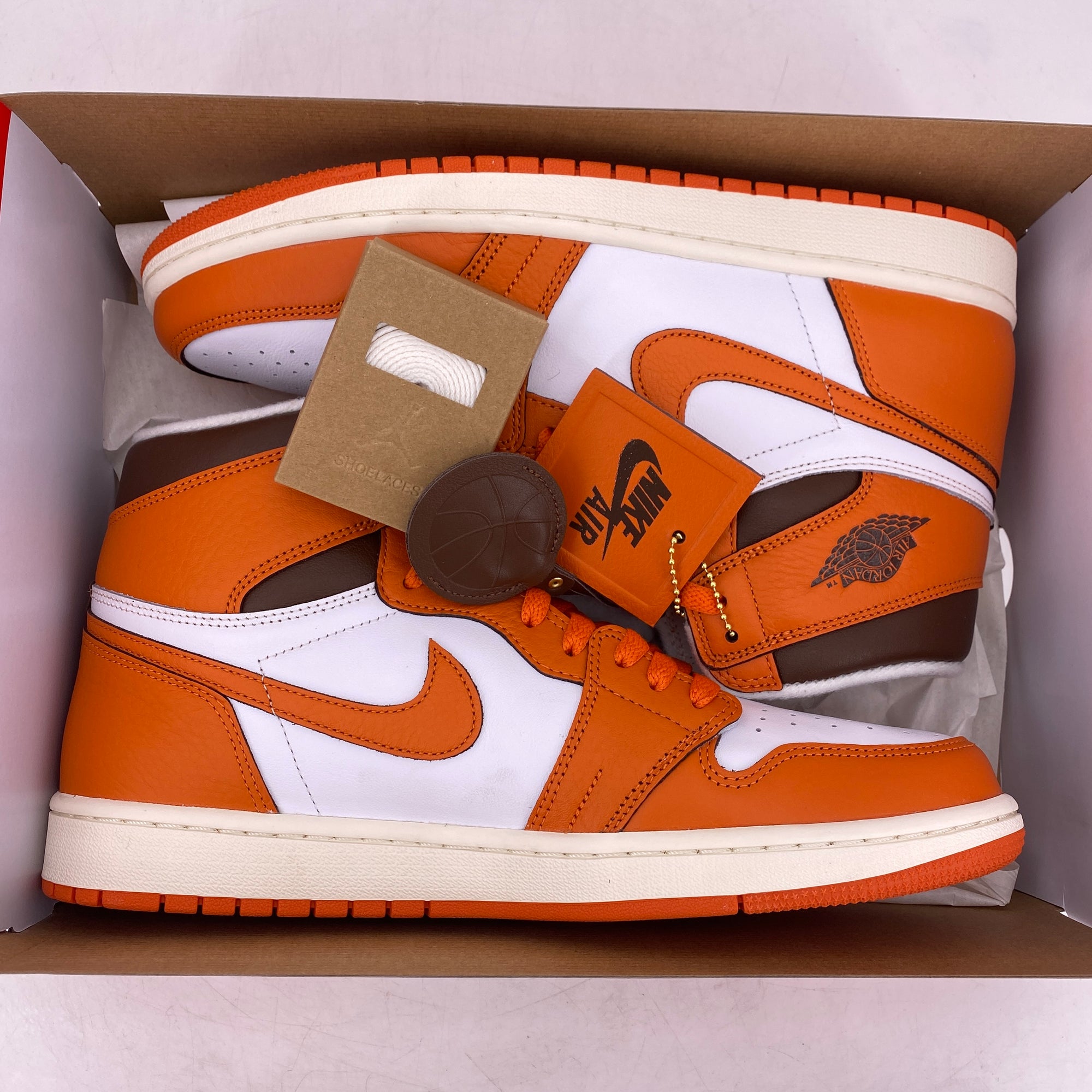Air Jordan (W) 1 Retro High OG &quot;Starfish&quot; 2022 New Size 12W
