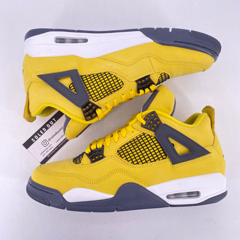 Air Jordan 4 Retro "Lightning" 2021 Used Size 10.5