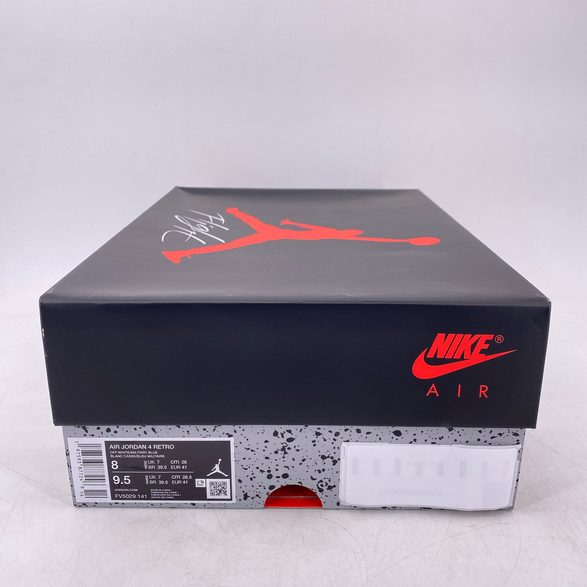 Air Jordan 4 Retro &quot;Military Blue&quot; 2024 New Size 8
