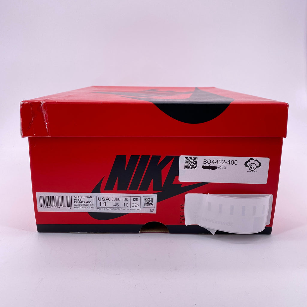 Air Jordan 1 HI 85' "Georgetown" 2022 New Size 11
