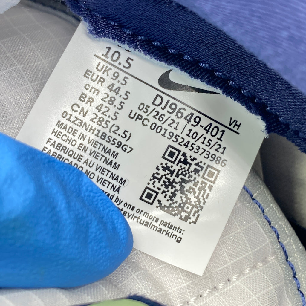 Nike Dunk Low "Union Pistachio" 2022 Used Size 10.5