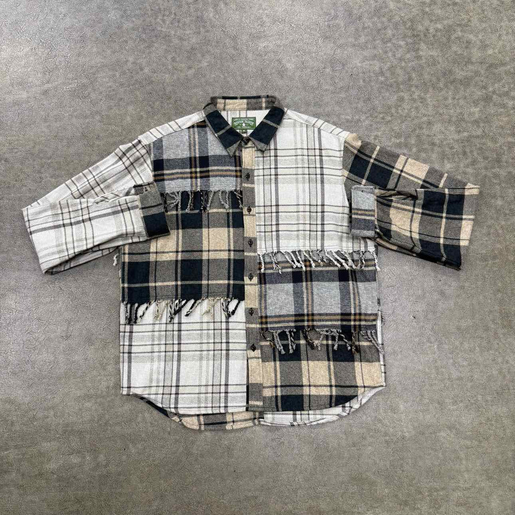 Denim Tears Flannel "PLAID BROWN" Brown Used Size M