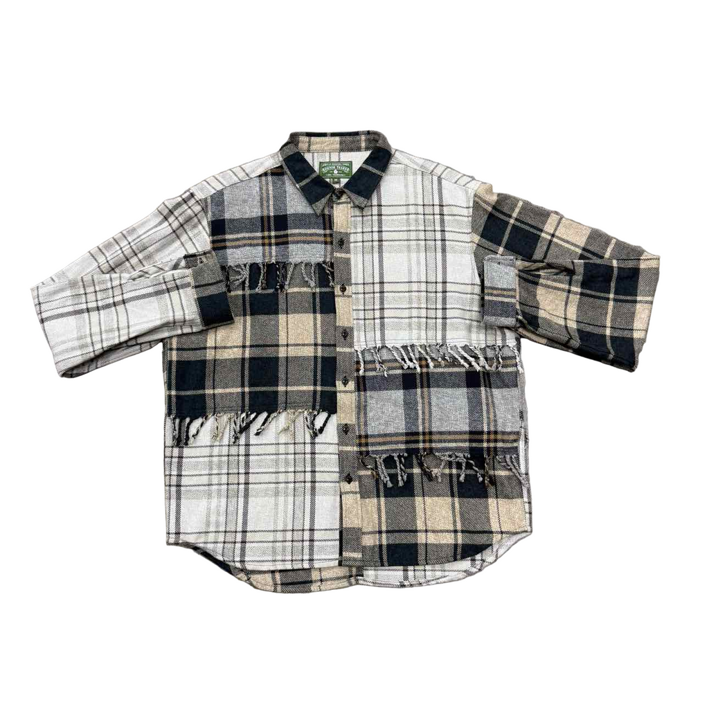 Denim Tears Flannel "PLAID BROWN" Brown Used Size M