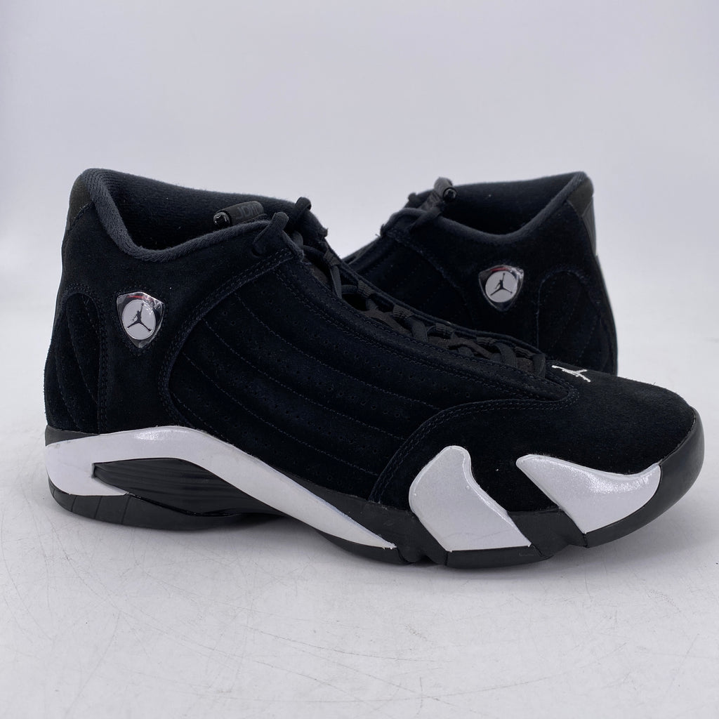 Air Jordan 14 Retro "Black White" 2023 Used Size 8.5
