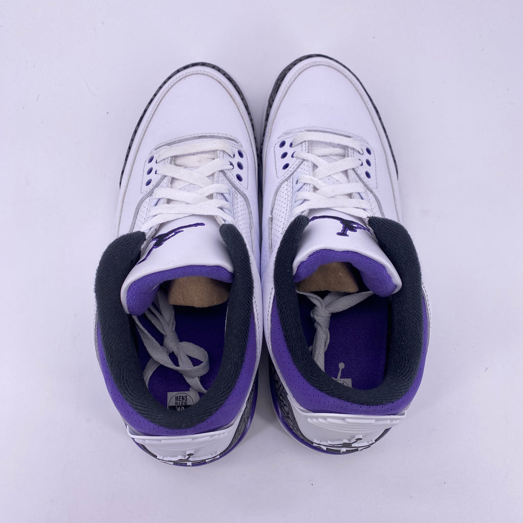 Air Jordan 3 Retro "Dark Iris" 2022 Used Size 10