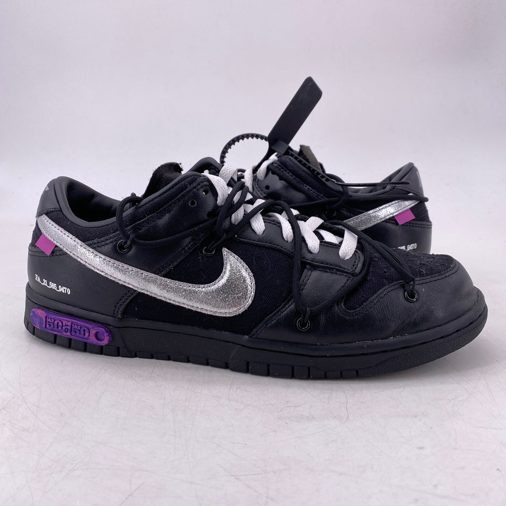 Nike Dunk Low / OW "Lot 50" 2021 Used Size 11
