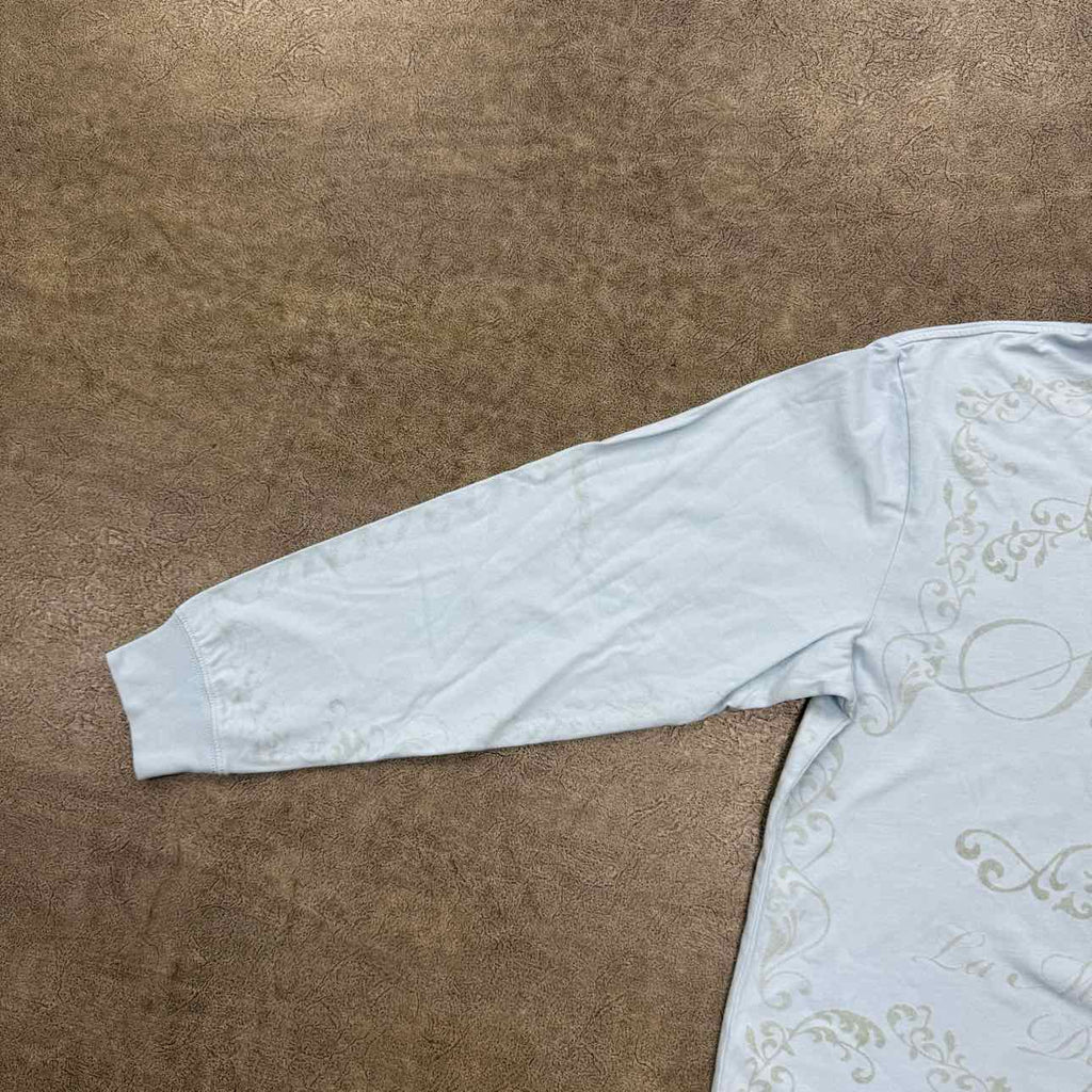 Supreme Long Sleeve "CELEBRE HOODED" Blue New Size S