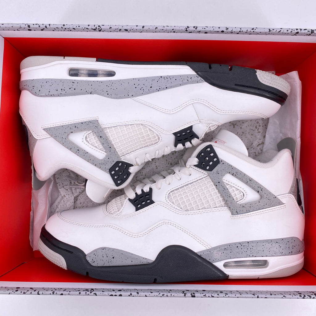 Air Jordan 4 Retro "White Cement" 2025 Used Size 11