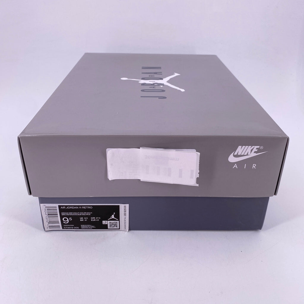 Air Jordan 11 Retro "Cool Grey" 2021 New Size 9.5