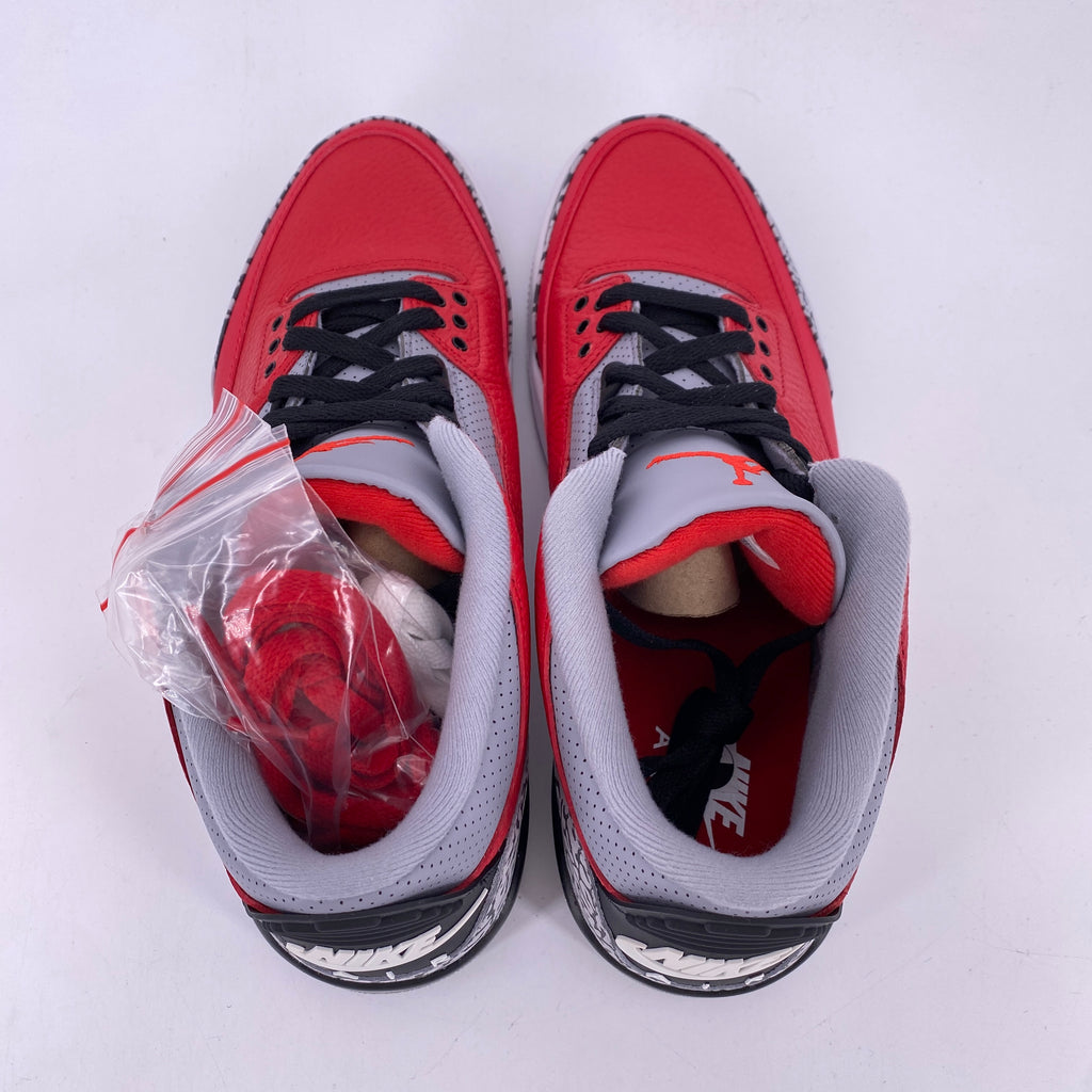 Air Jordan 3 Retro "Unite Fire Red" 2020 New Size 11