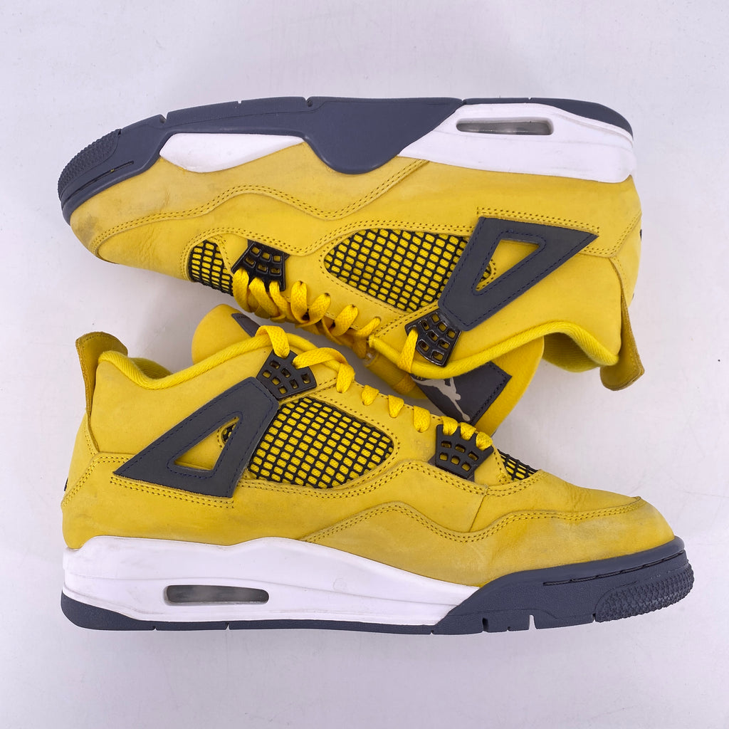 Air Jordan 4 Retro "Lightning" 2021 Used Size 11.5