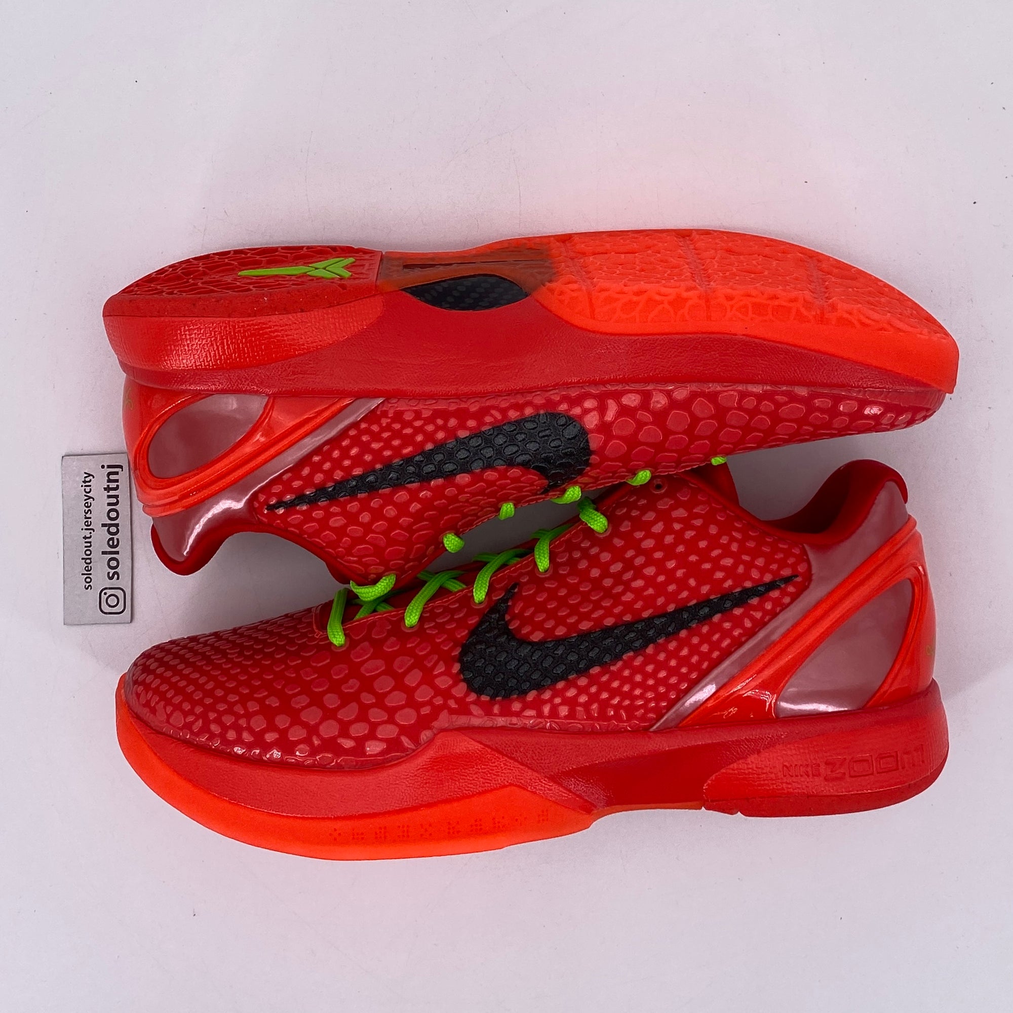 Nike Kobe 6 &quot;Reverse Grinch&quot; 2023 New Size 12