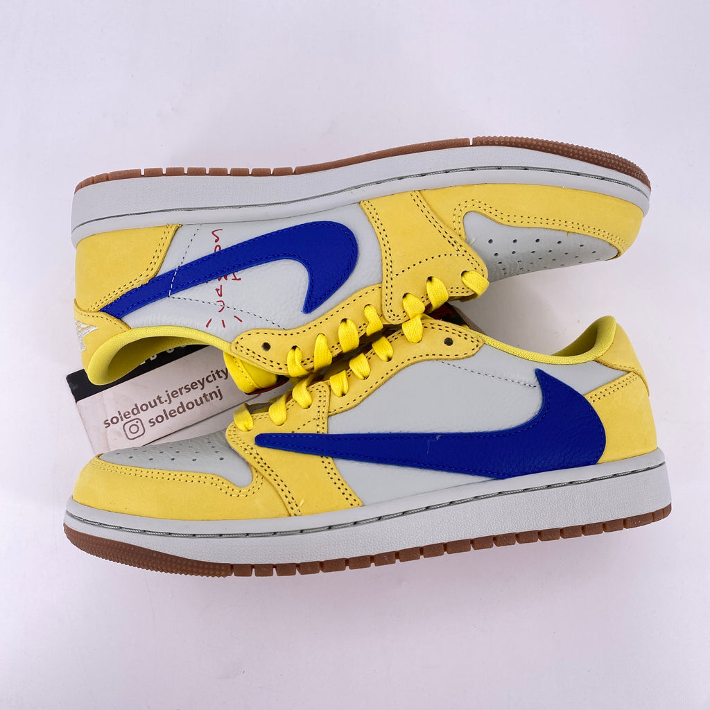 Air Jordan (W) 1 Low OG "Canary" 2024 New Size 8.5W
