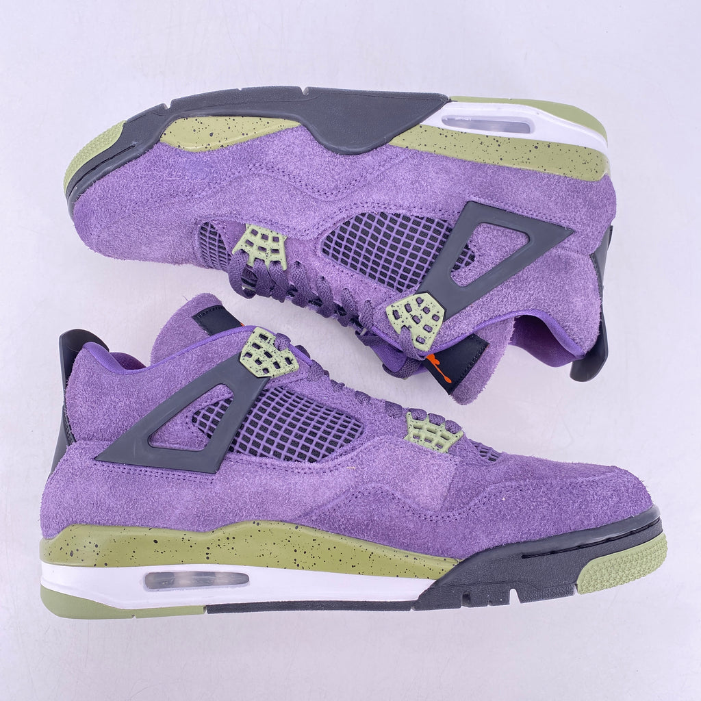 Air Jordan (W) 4 Retro "Canyon Purple" 2022 Used Size 12.5W