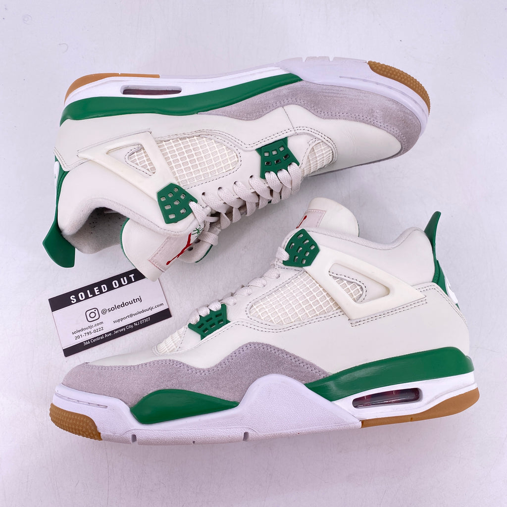Air Jordan 4 Retro "Pine Green" 2023 Used Size 9.5