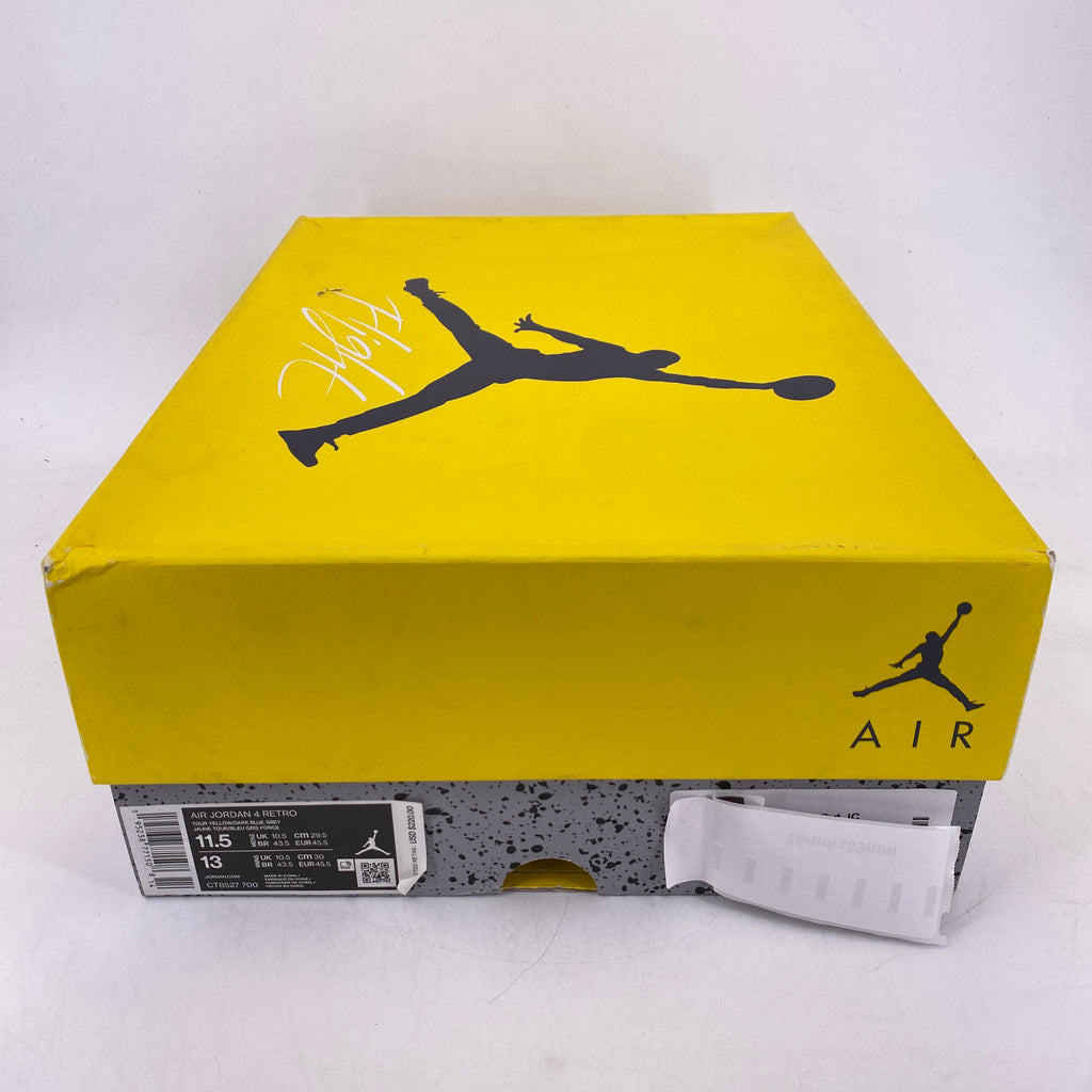 Air Jordan 4 Retro "Lightning" 2021 Used Size 11.5