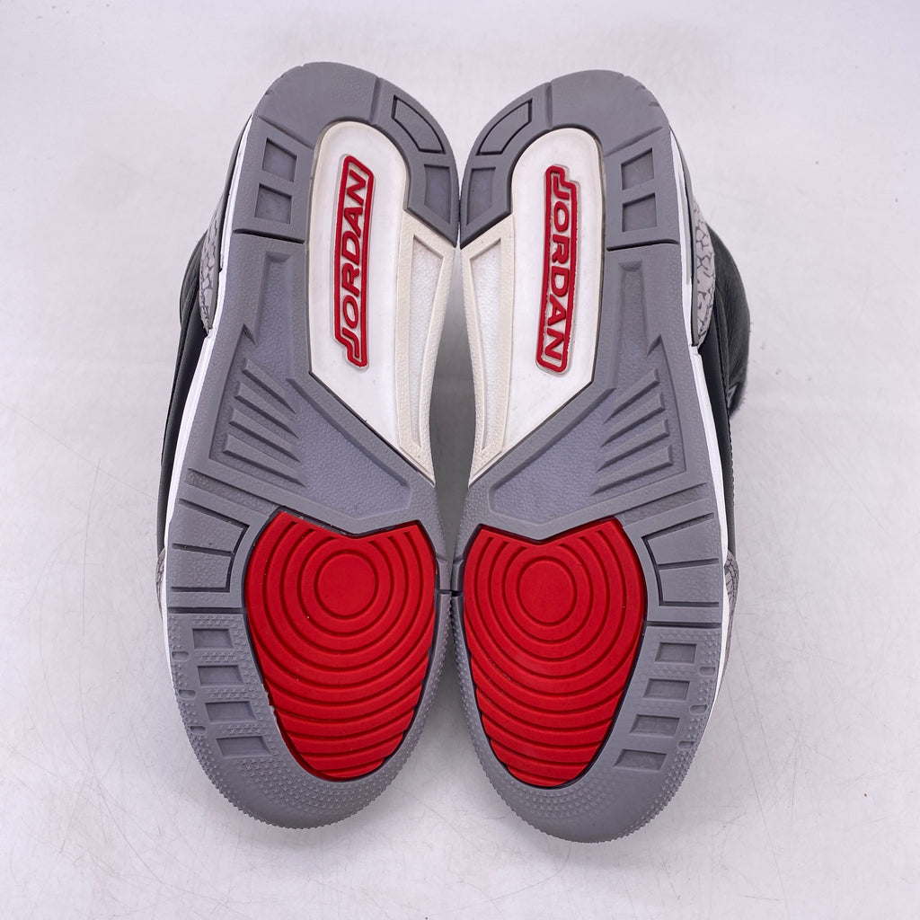 Air Jordan (GS) 3 Retro "Black Cement" 2024 Used Size 6.5Y