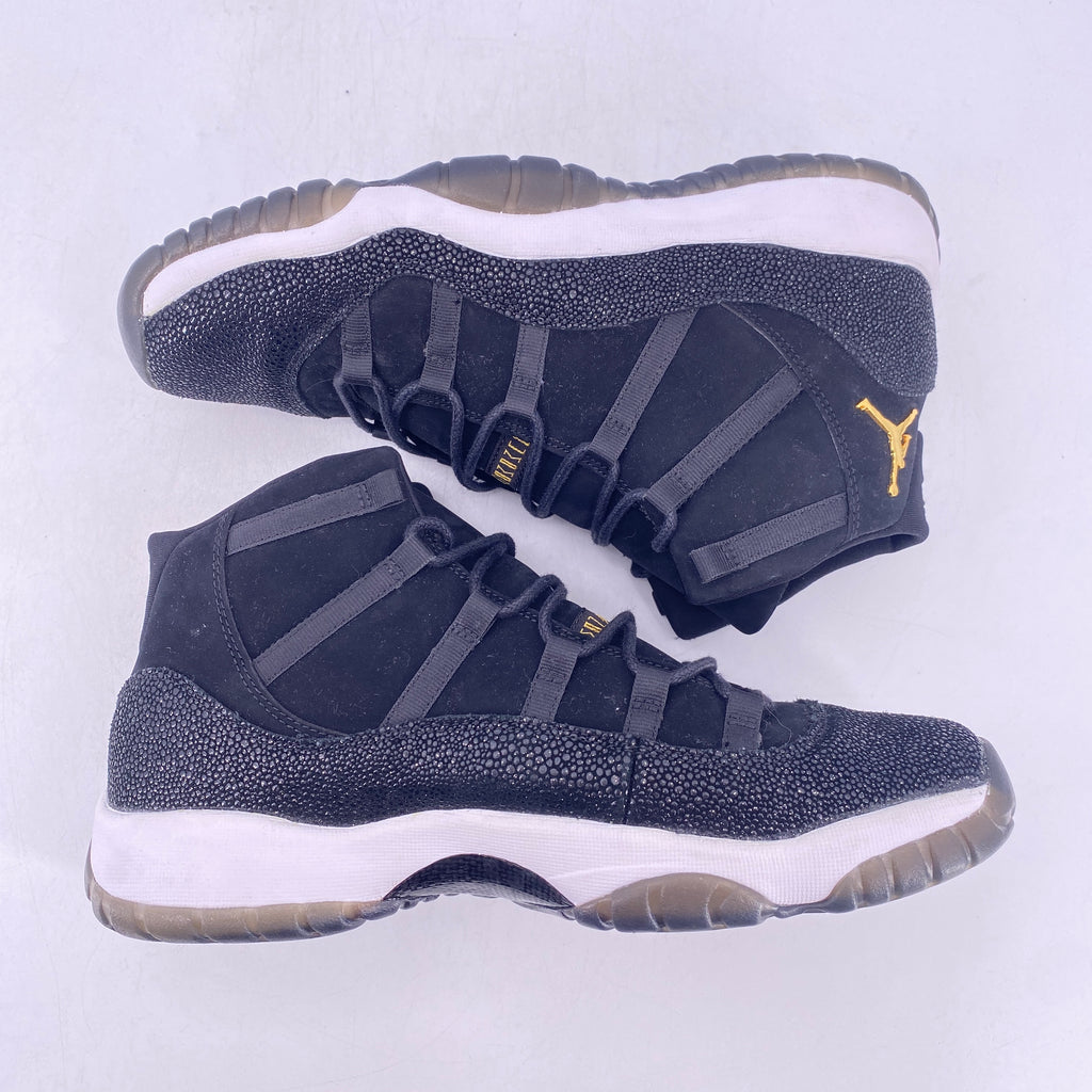 Air Jordan (GS) 11 Retro "Heiress Black Stingray" 2017 Used Size 9.5Y