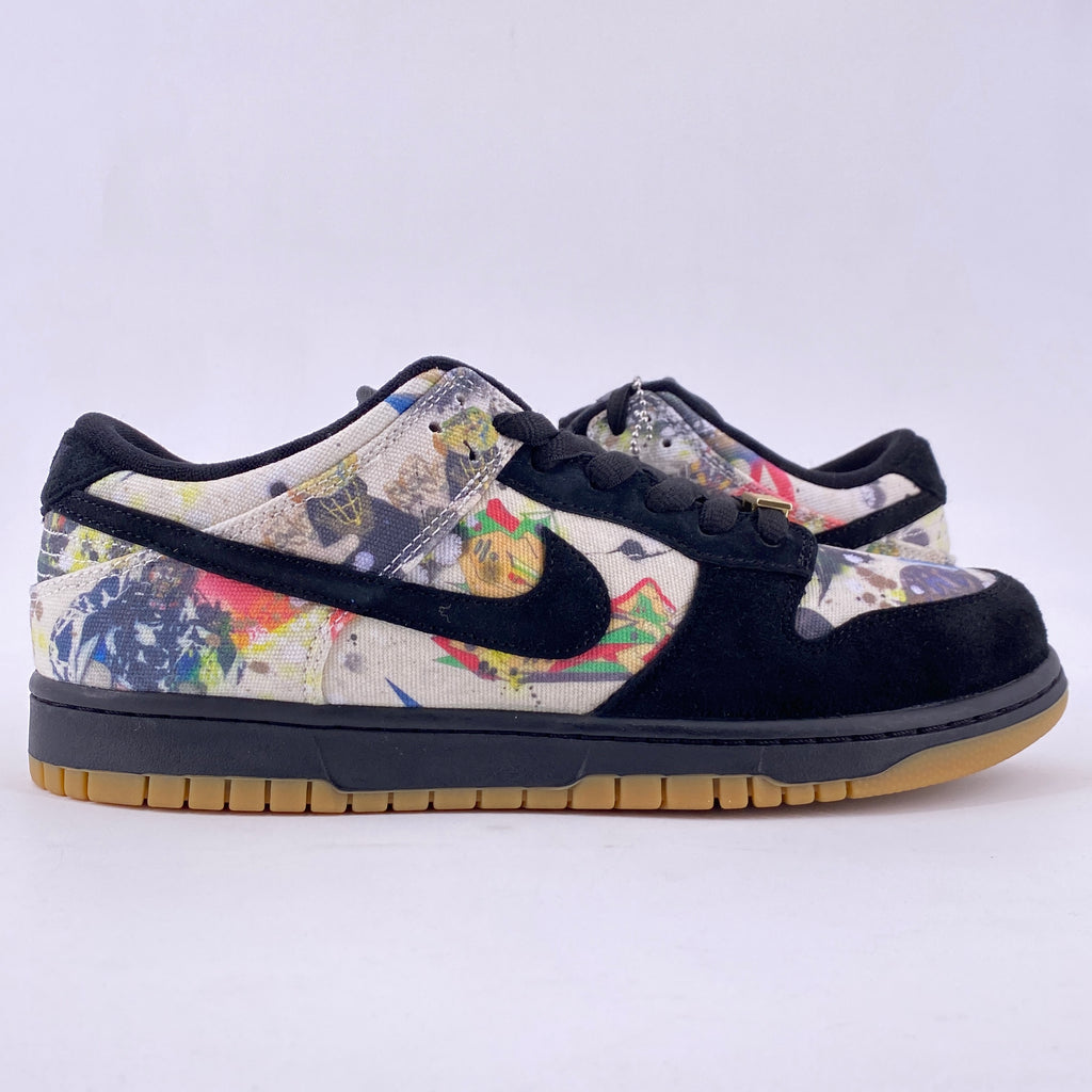 Nike SB Dunk Low "Supreme Rammellzee" 2023 New Size 10.5