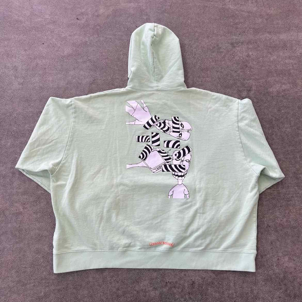 Chrome Hearts Hoodie "MATTY BOY LUST" Seafoam Used Size 2XL