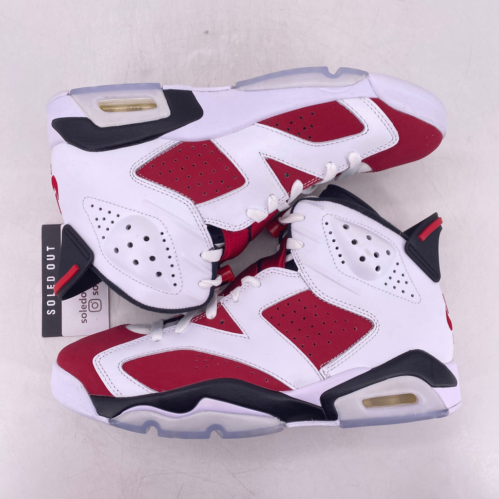 Air Jordan 6 Retro "Carmine" 2021 New Size 8