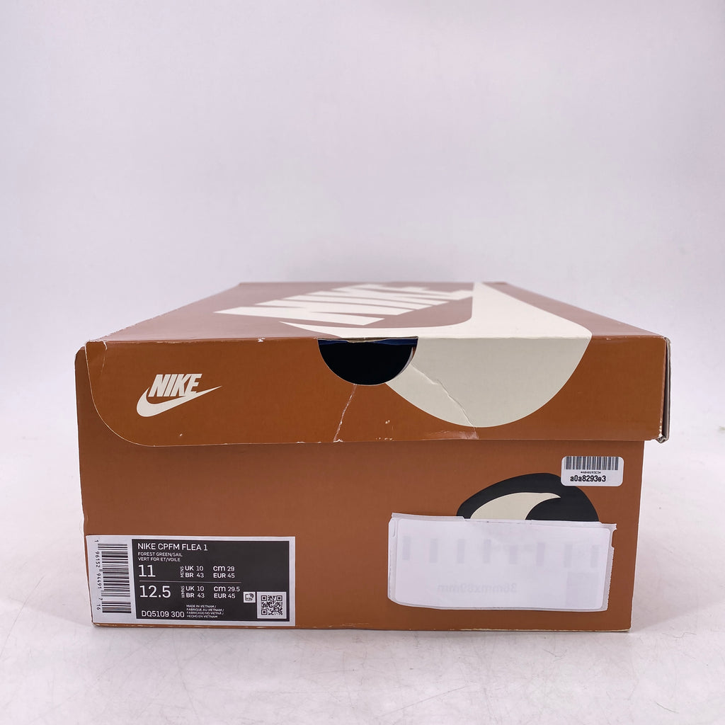 Nike CPFM Air Flea 1 "Overgrown Forest Green" 2022 New Size 11