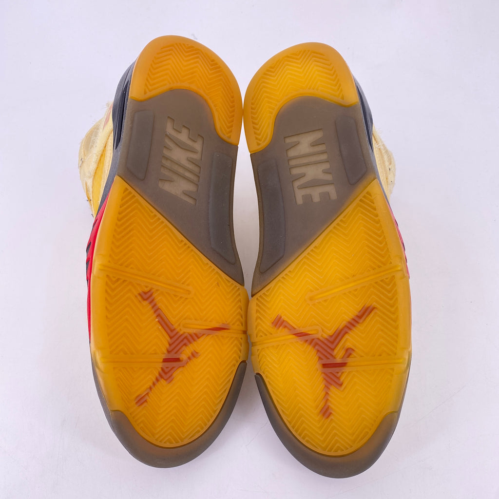 Air Jordan 5 Retro "Ow Sail" 2020 Used Size 9.5
