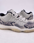 Air Jordan (GS) 11 Retro Low "Snake Light Bone" 2019 New Size 7Y