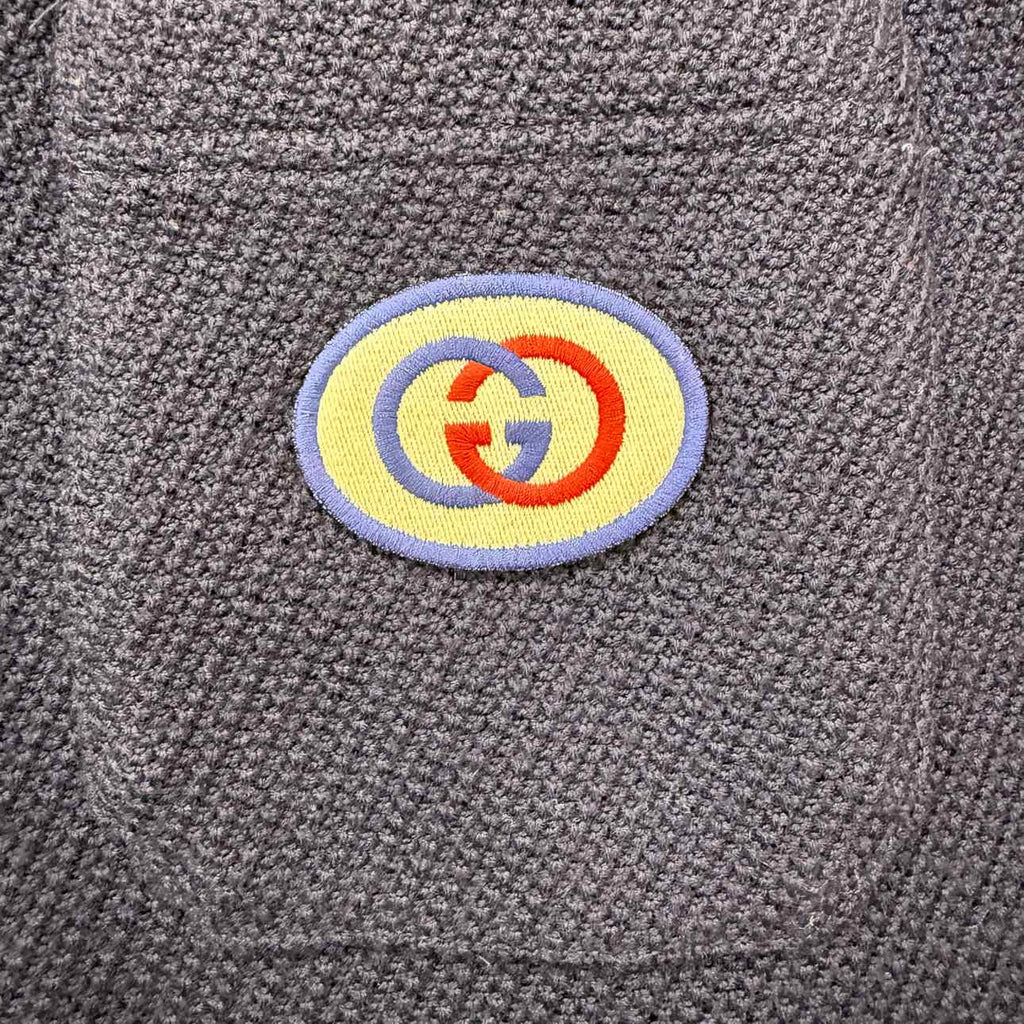 Gucci Sweatpants "STRIPED LOGO" Navy Used Size L