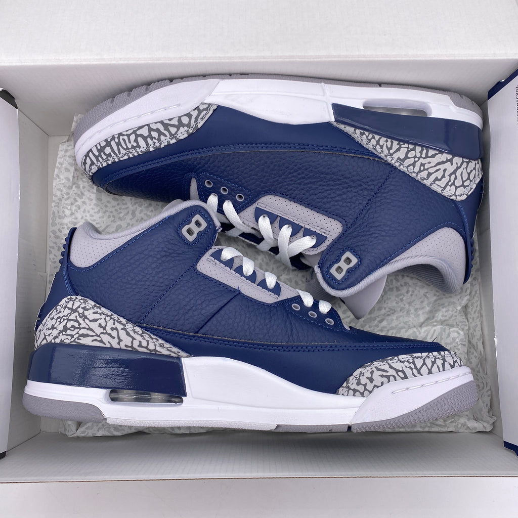 Air Jordan 3 Retro "Georgetown" 2021 New Size 9
