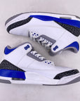 Air Jordan 3 Retro "Racer Blue" 2021 Used Size 8