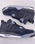 Air Jordan 4 Retro "Black Canvas" 2022 New Size 10