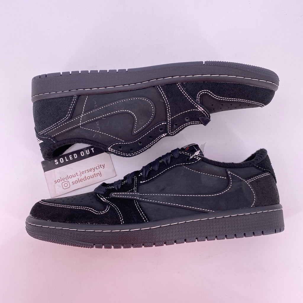 Air Jordan 1 Low OG SP "Travis Black Phantom" 2022 New Size 9.5