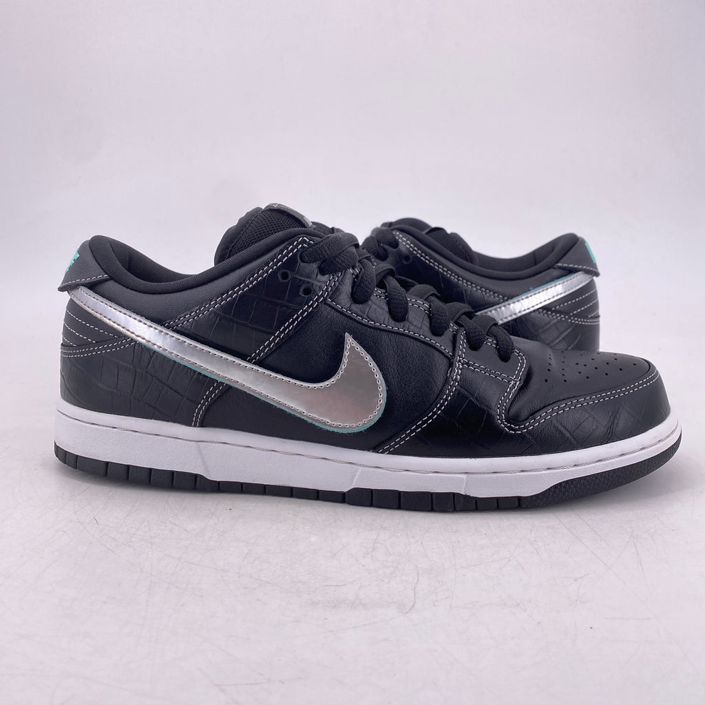 Nike SB Dunk Low "Black Diamond" 2018 Used Size 10.5