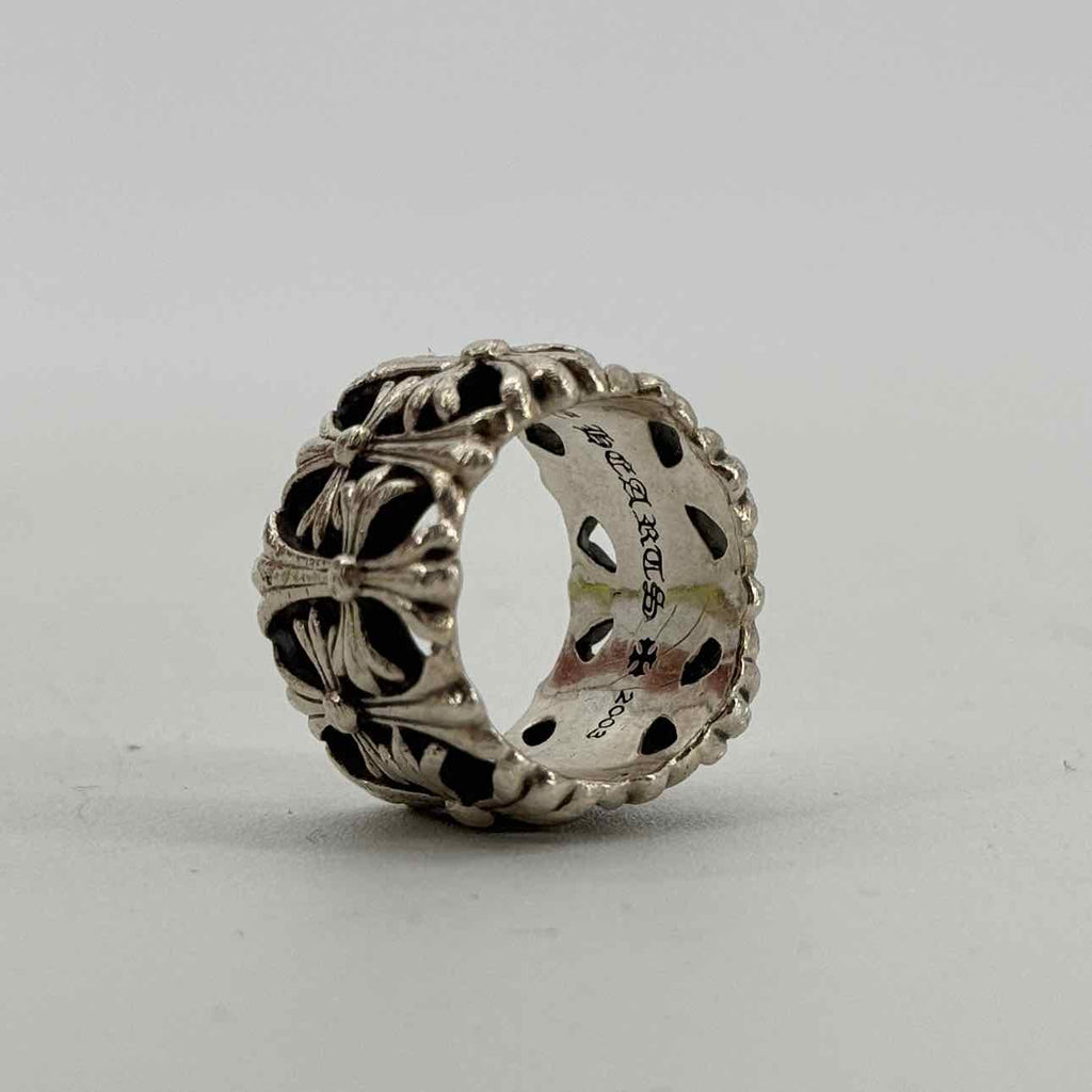 Chrome Hearts Ring "CEMETERY" Used Silver Size 6