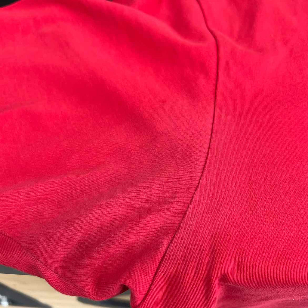 Bape T-Shirt "LUX SPORT" Red Used Size XL