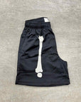 Eric Emanuel Mesh Shorts "BONE" Black New Size L