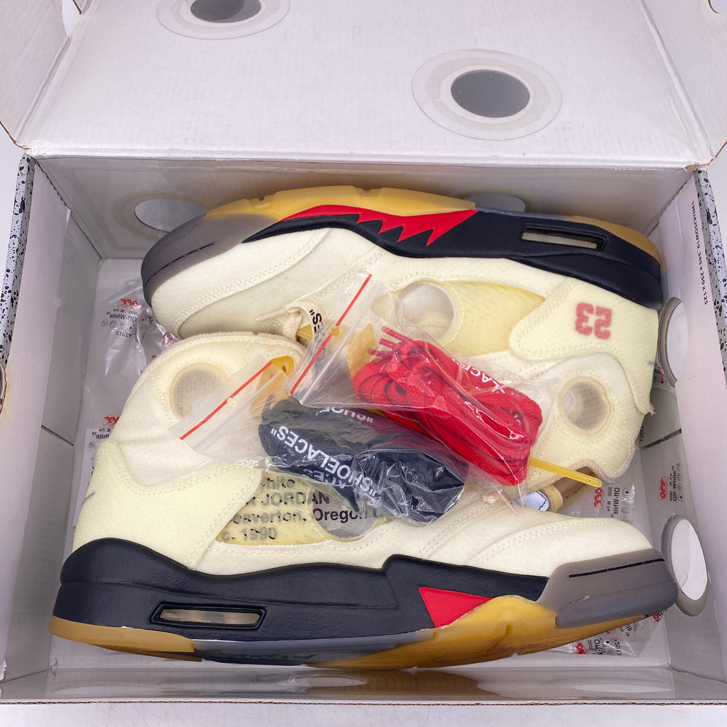 Air Jordan 5 Retro "Ow Sail" 2020 Used Size 10