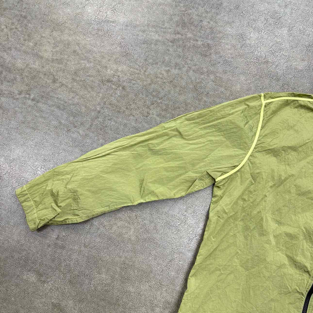 Stone Island Zip Up "NYLON" Green Used Size 2XL